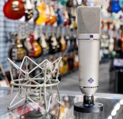 Neumann - U 87 Ai Set Large Diaphragm Condenser Microphone - Nickel